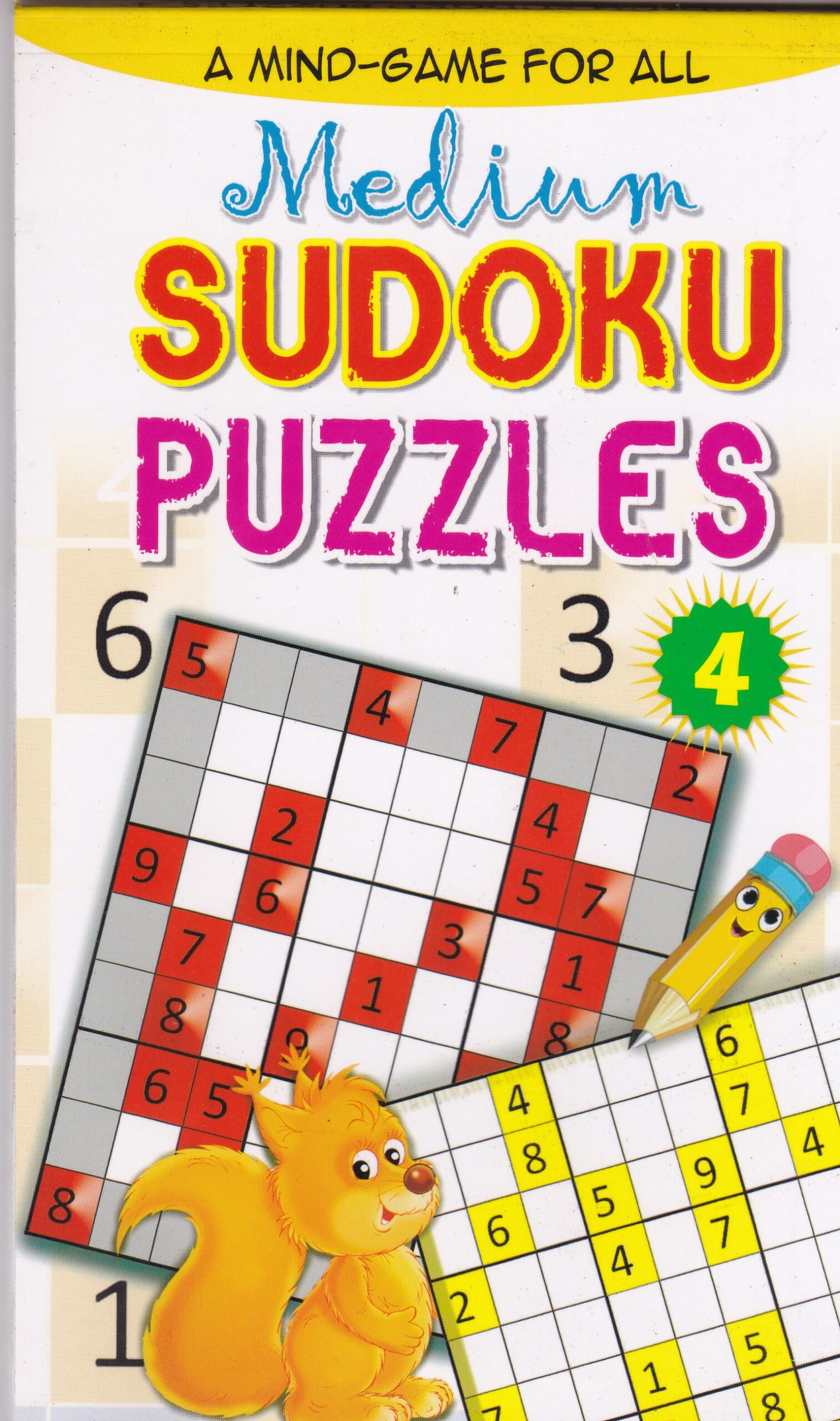 Sudoku Puzzles Medium 4 Olive Publications