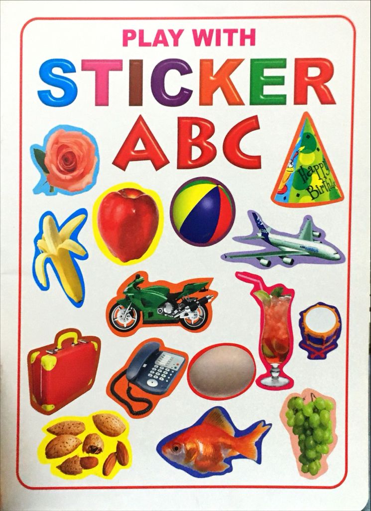 PLAY WITH STICKER ABC Olive Publications