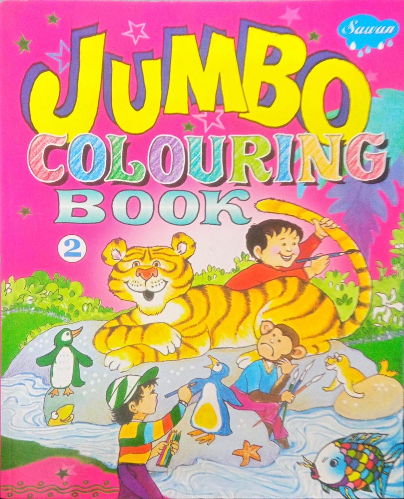 JUMBO COLOURING BOOK 2 Olive Publications